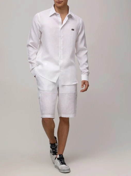 Рубашка льняная PHILIPP PLEIN