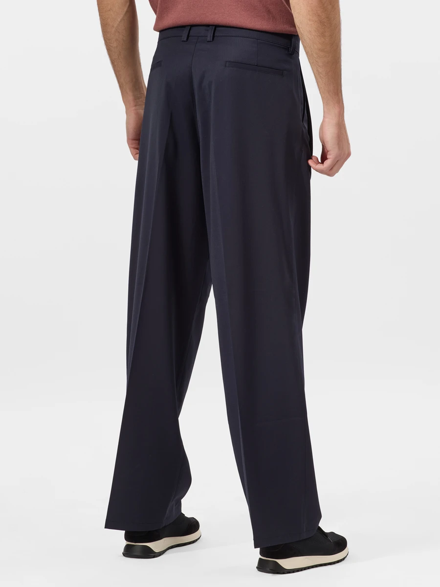 Брюки шерстяные