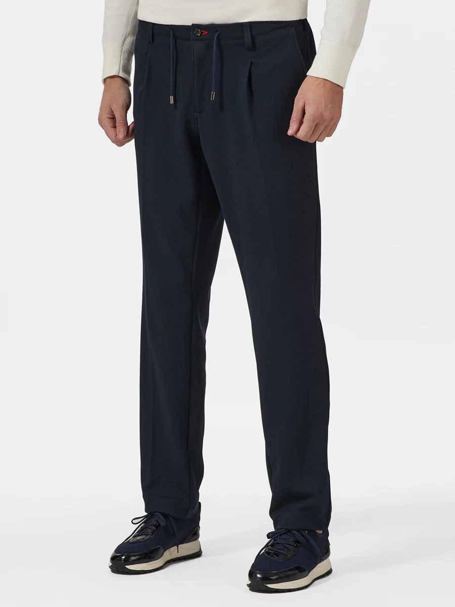 Брюки льняные