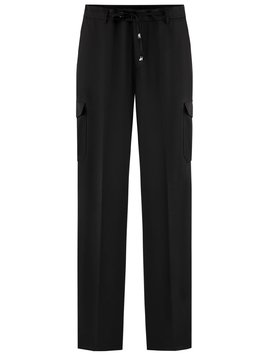 Брюки-карго однотонные