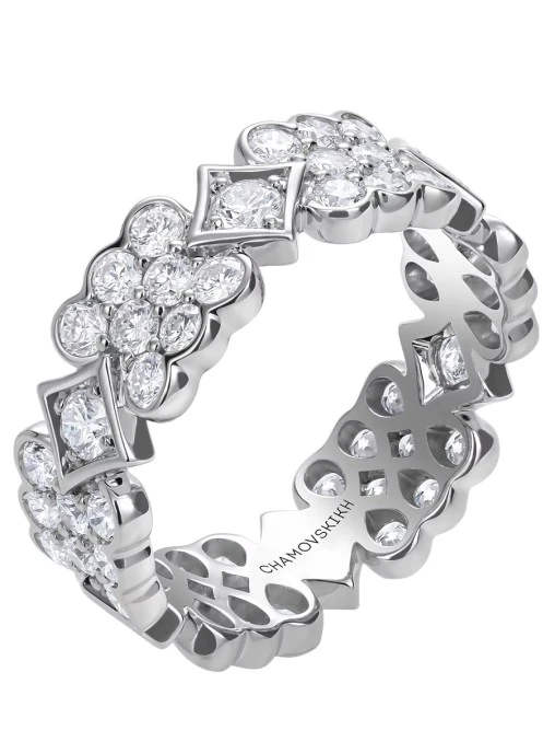Кольцо с бриллиантами CHAMOVSKIKH JEWELLERY HOUSE