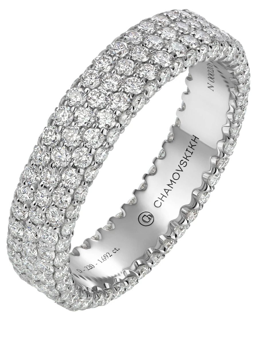 Кольцо с бриллиантами