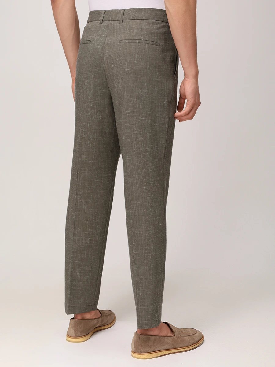 Костюм из шерсти и льна