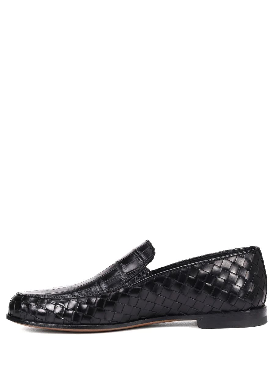 Лоферы с кожей крокодила