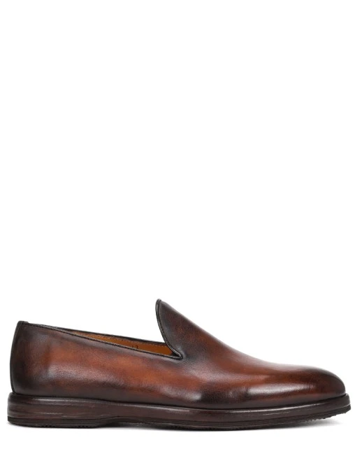 Лоферы кожаные BONTONI