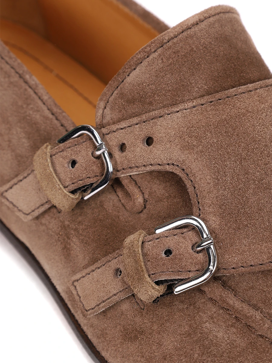 Монки замшевые