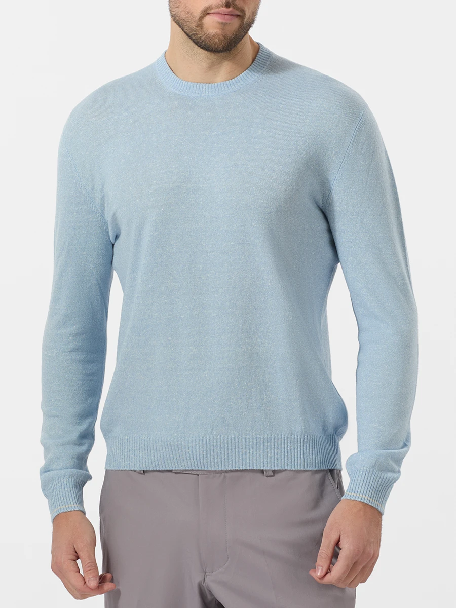 Джемпер из кашемира и льна