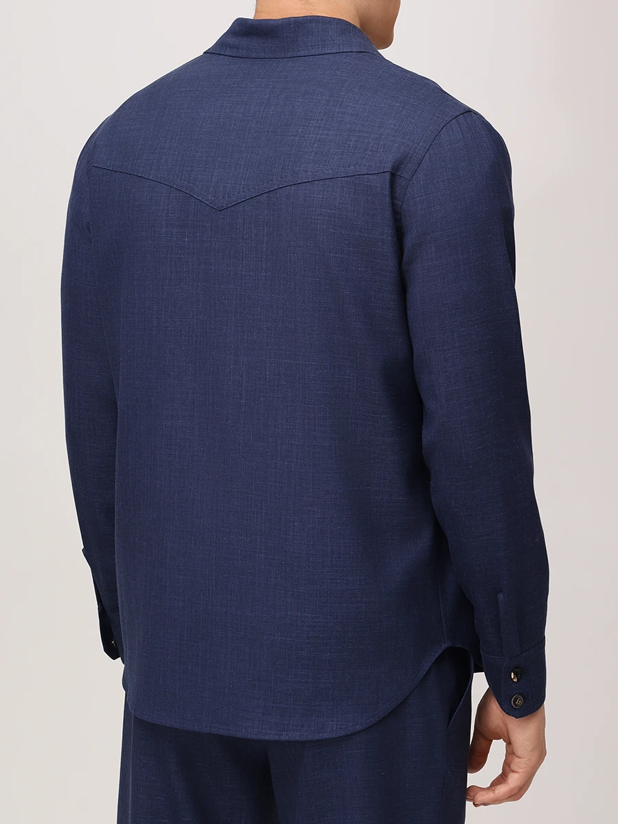 Костюм из шерсти и льна