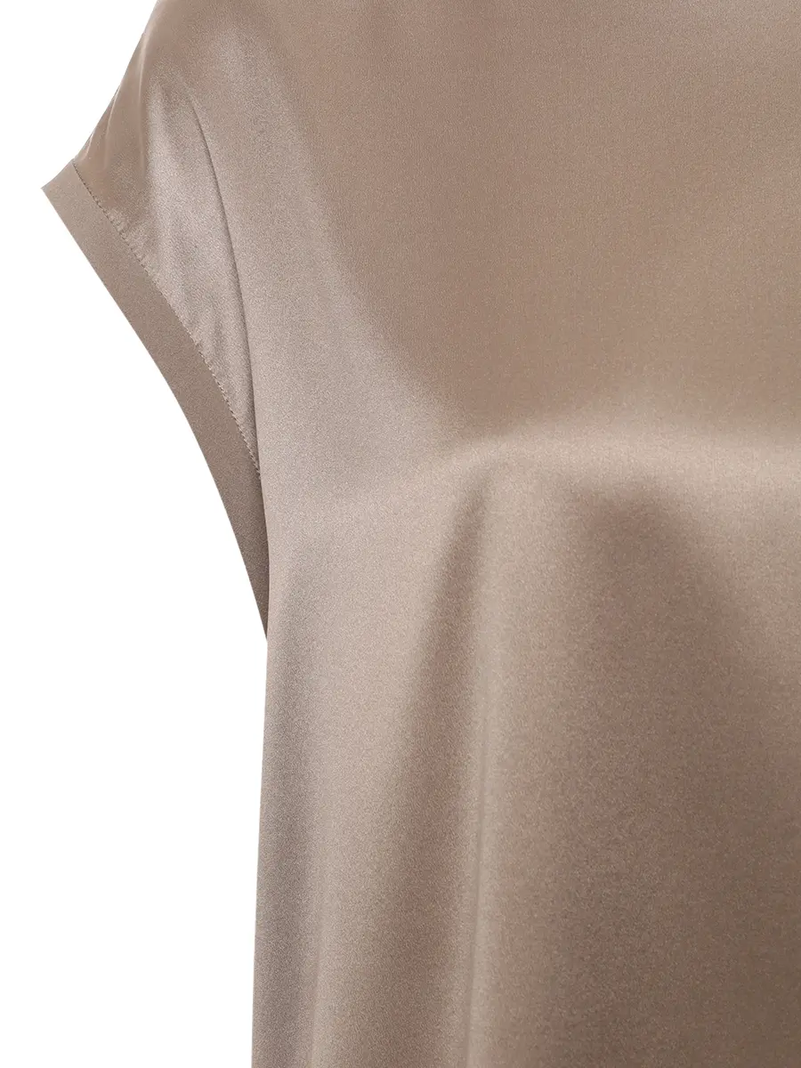 Топ шелковый