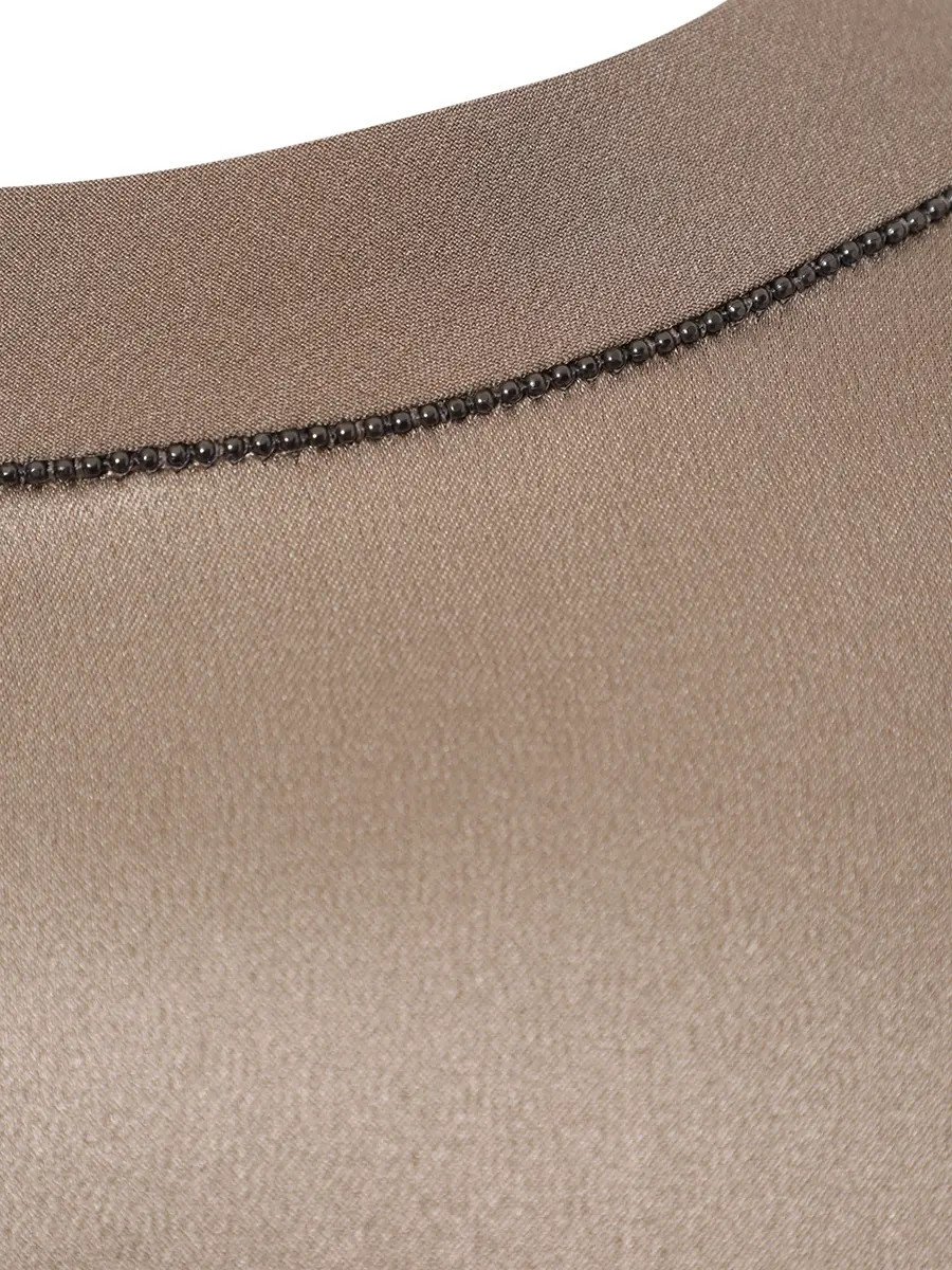 Топ шелковый