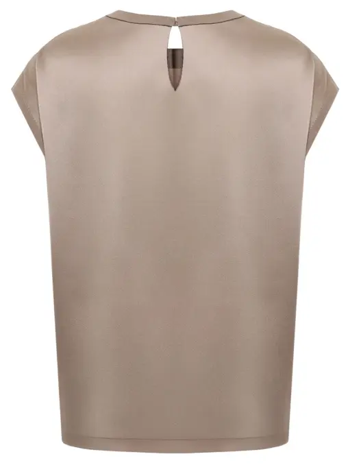 Топ шелковый BRUNELLO CUCINELLI