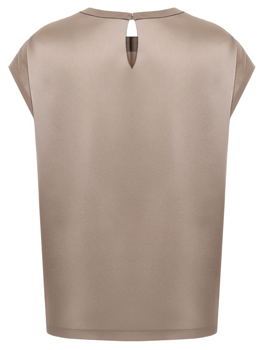 Топ шелковый