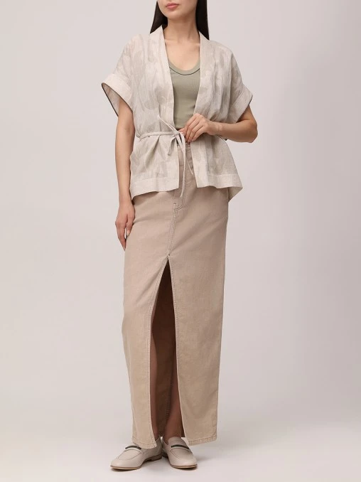 Юбка джинсовая BRUNELLO CUCINELLI