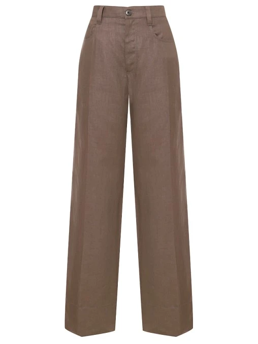 Джинсы льняные BRUNELLO CUCINELLI