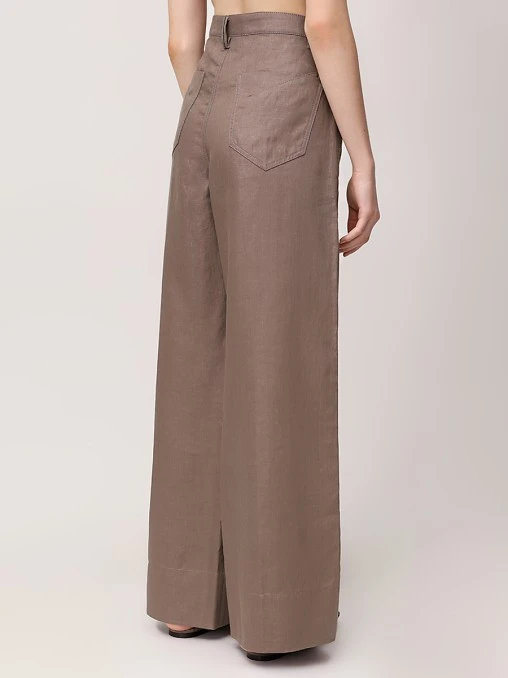 Джинсы льняные BRUNELLO CUCINELLI