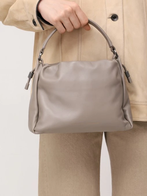 Сумка кожаная BRUNELLO CUCINELLI