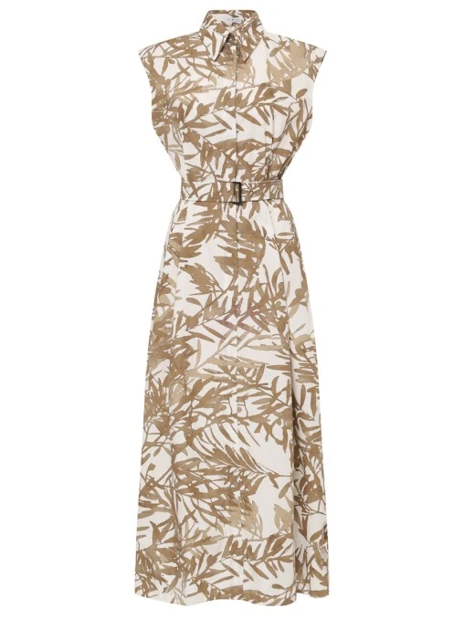 Платье хлопковое BRUNELLO CUCINELLI