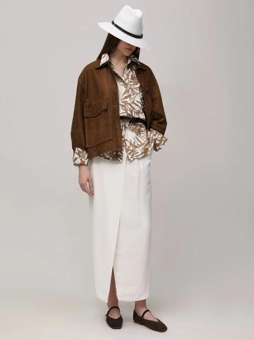 Юбка на запах BRUNELLO CUCINELLI