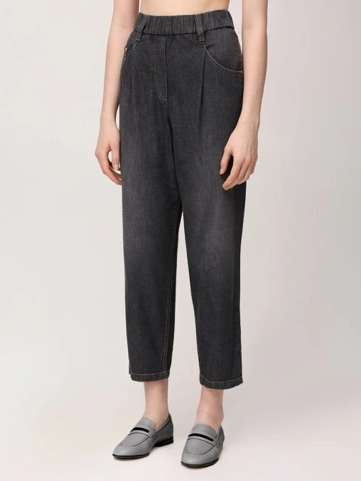 Джинсы хлопковые BRUNELLO CUCINELLI