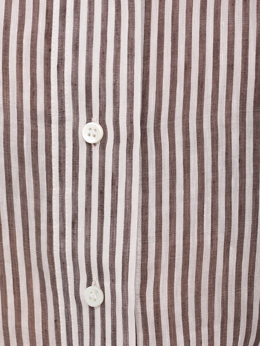 Рубашка изо льна и шелка