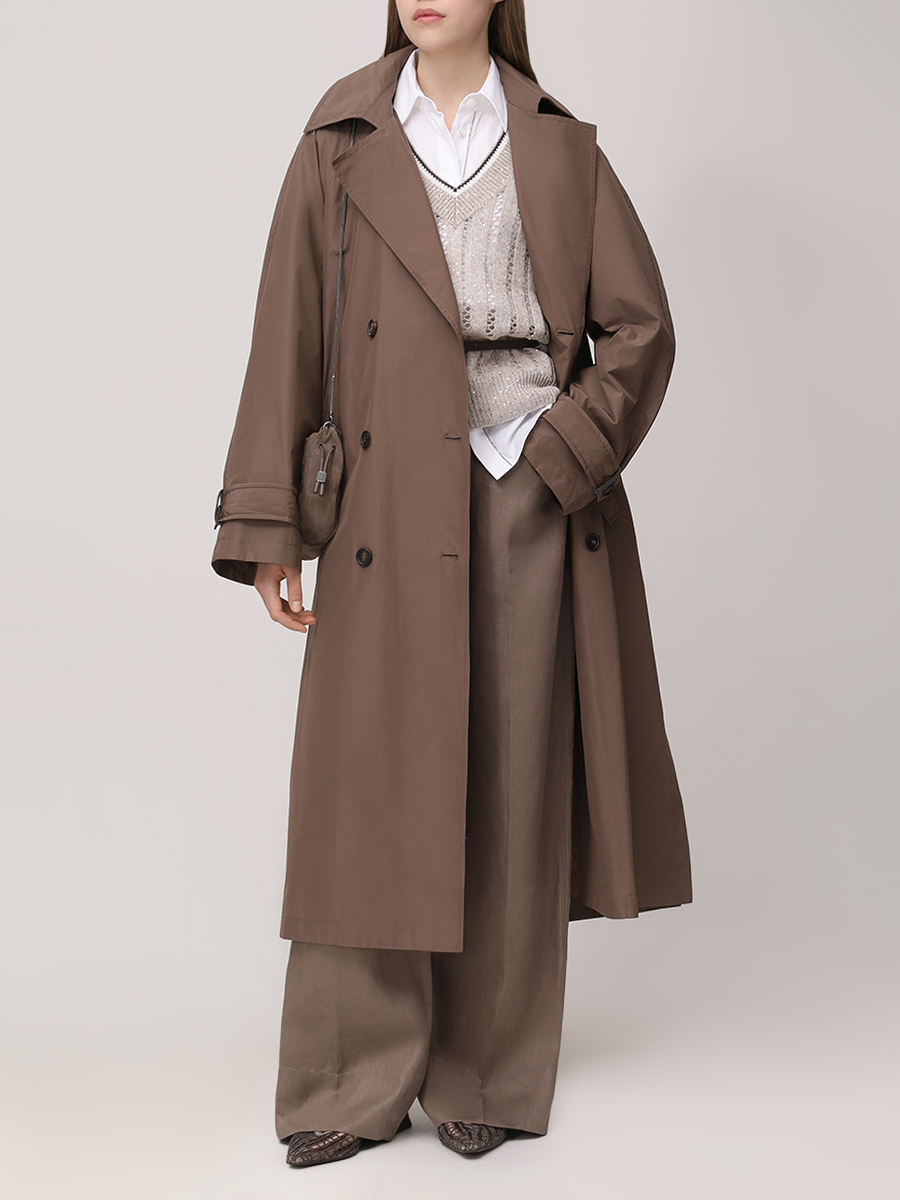 Пуловер льняной