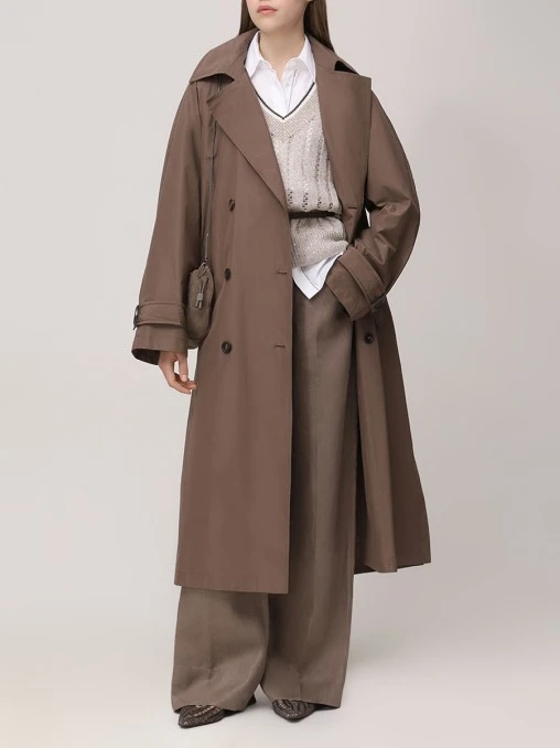 Пуловер льняной BRUNELLO CUCINELLI