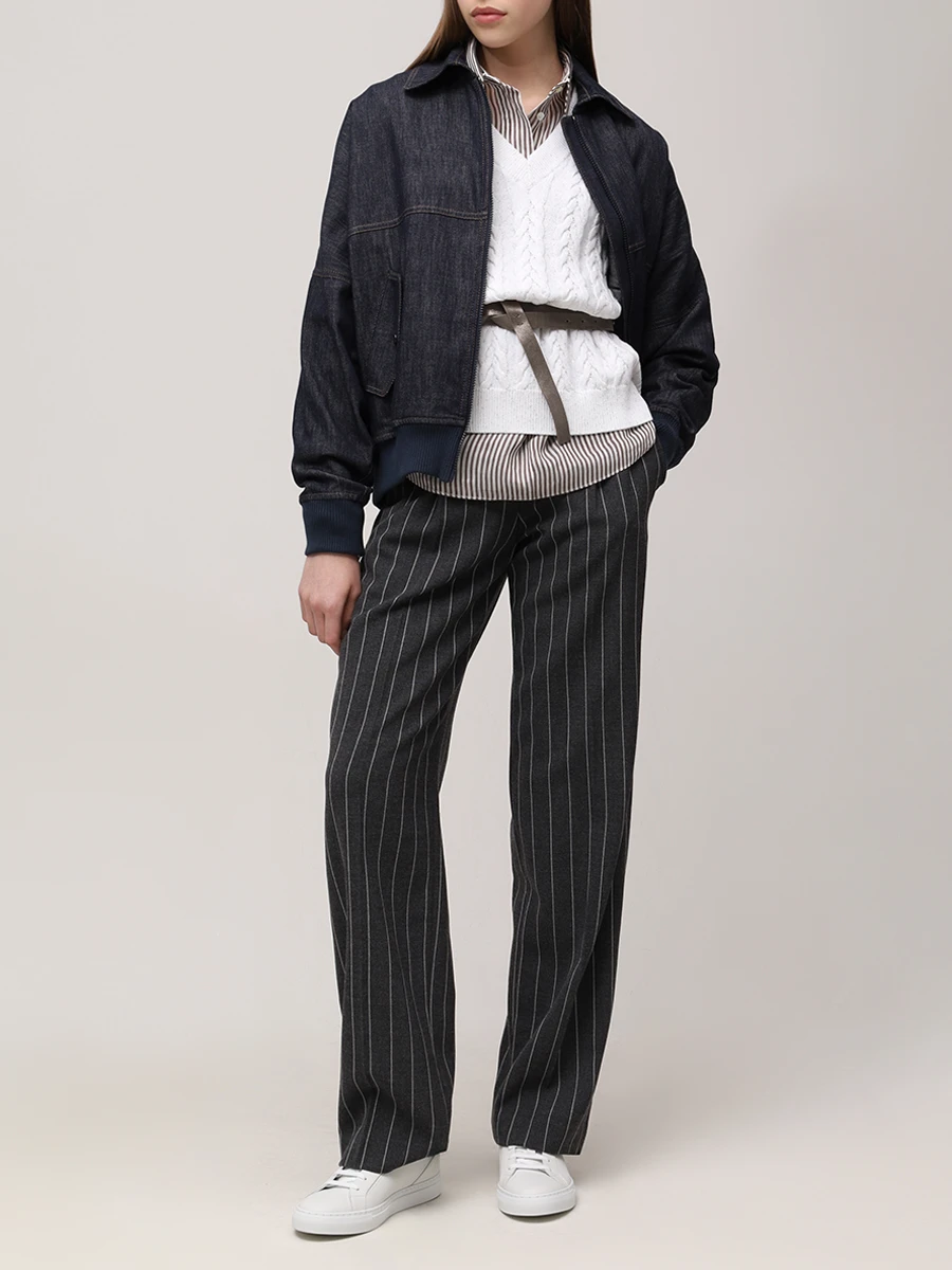 Пуловер хлопковый