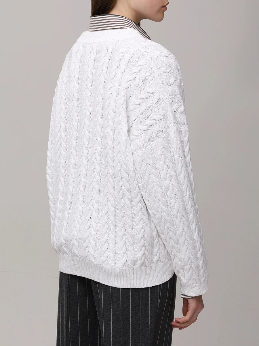 Пуловер хлопковый