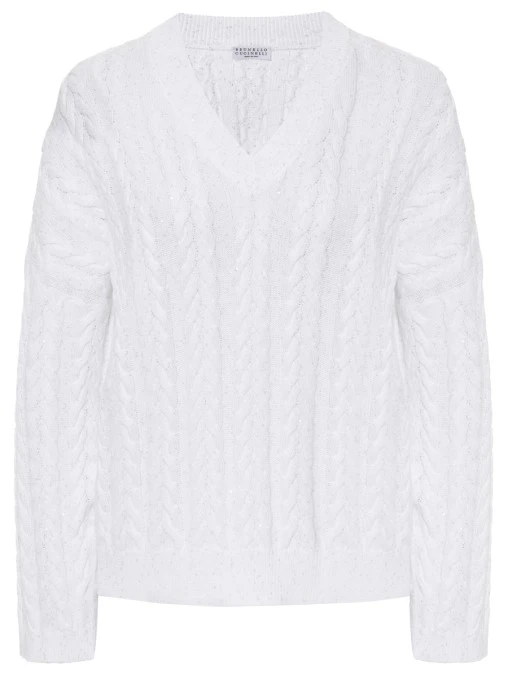 Пуловер хлопковый BRUNELLO CUCINELLI