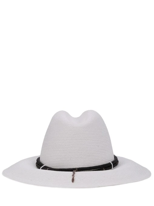 Шляпа плетеная BRUNELLO CUCINELLI