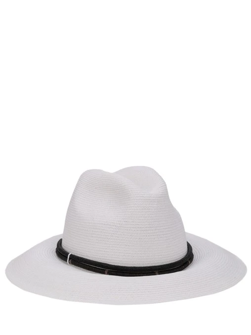 Шляпа плетеная BRUNELLO CUCINELLI