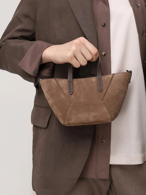 Сумка замшевая BRUNELLO CUCINELLI