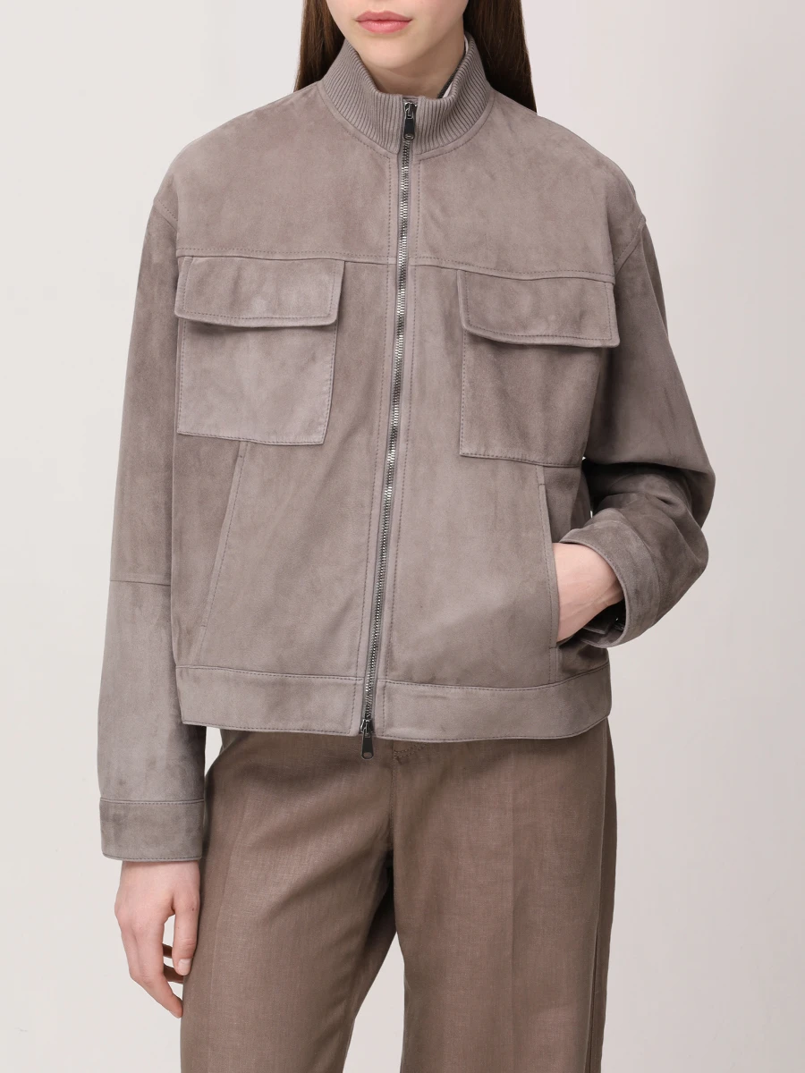 Куртка замшевая