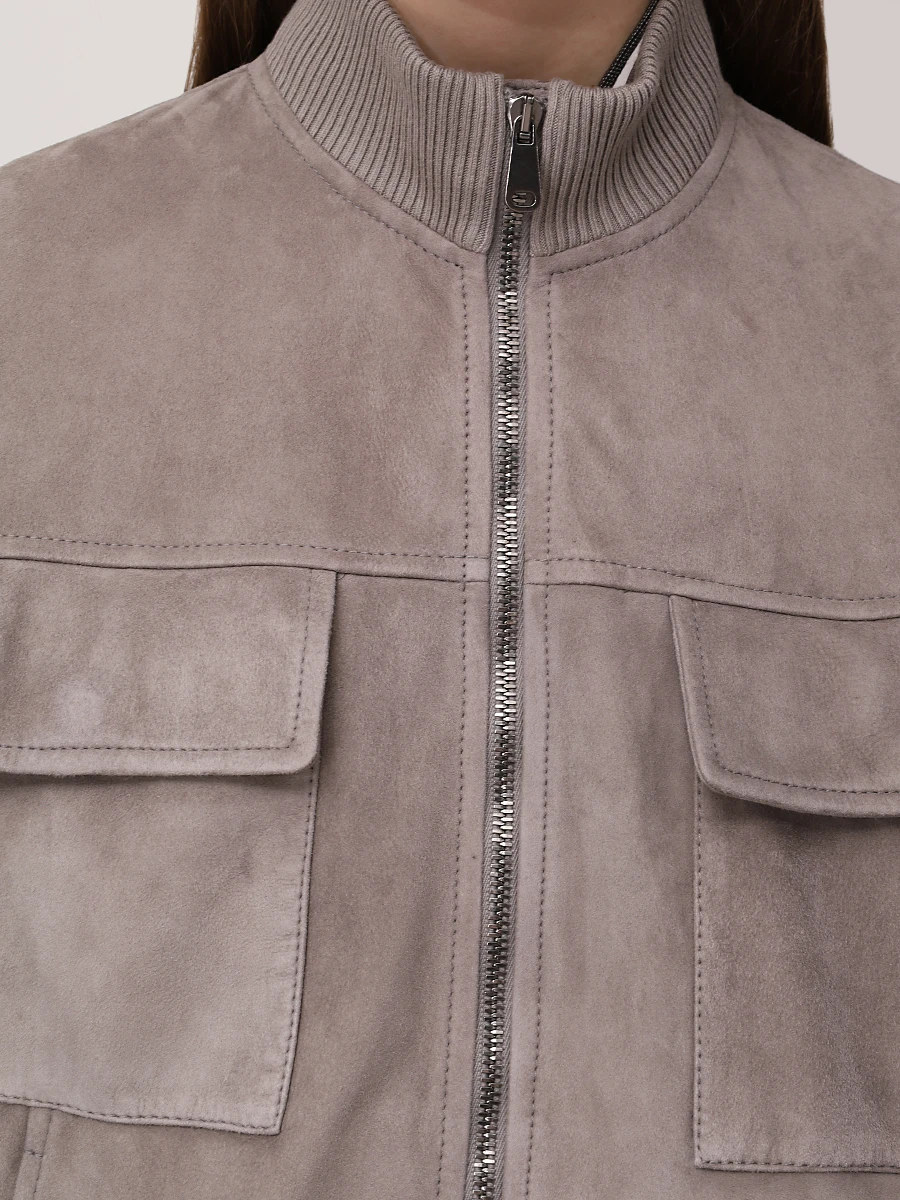 Куртка замшевая