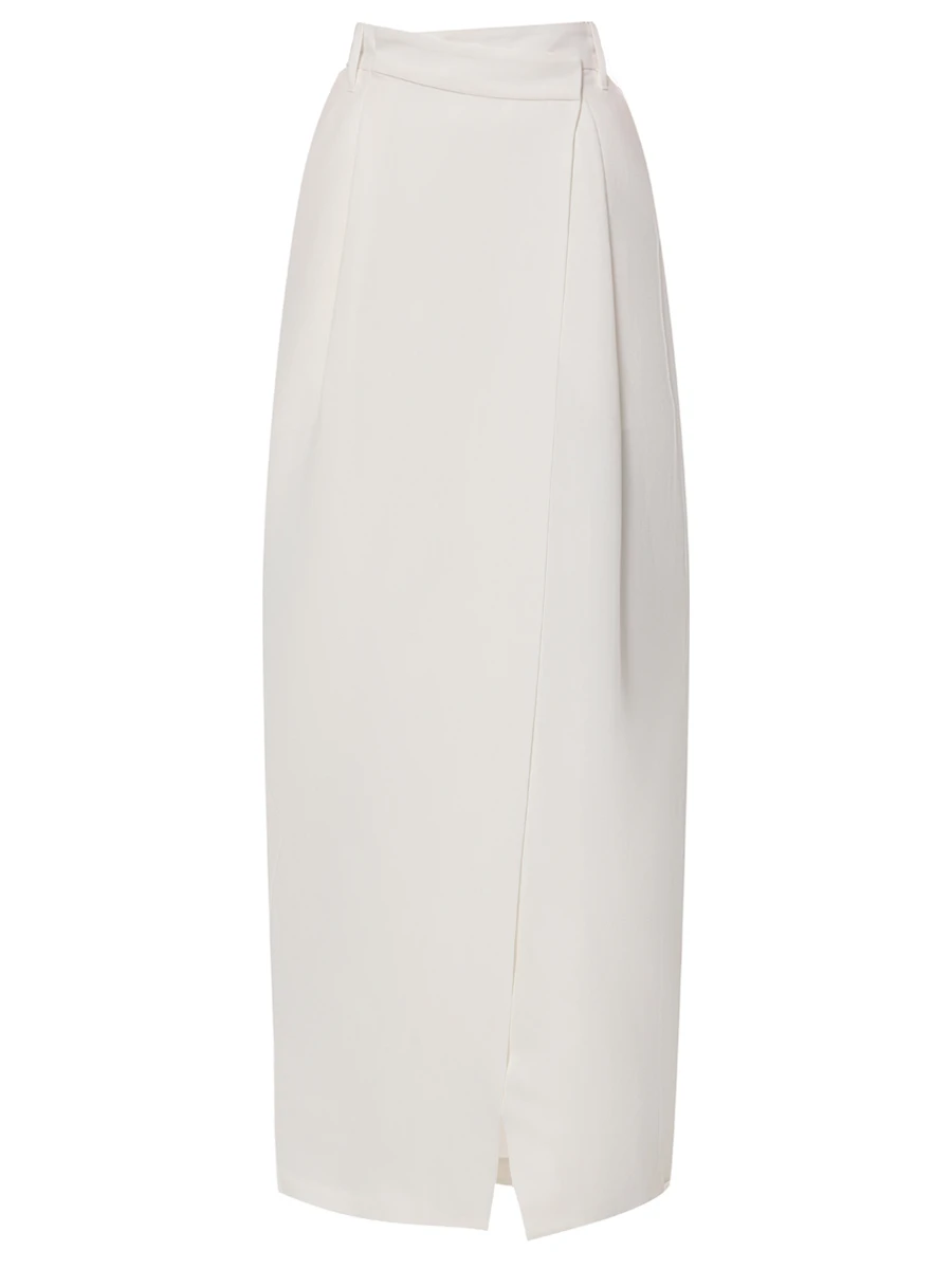 Юбка из вискозы и льна