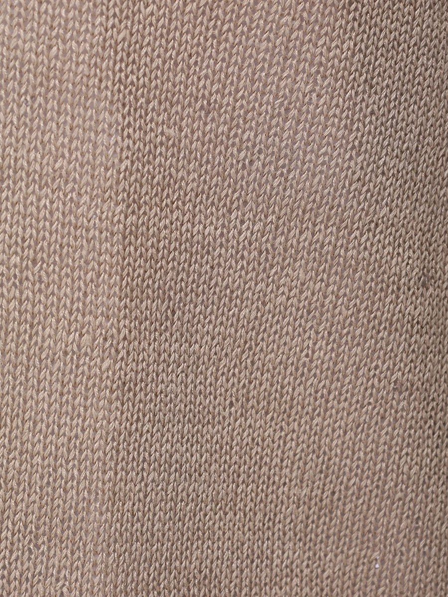 Пуловер изо льна и шелка