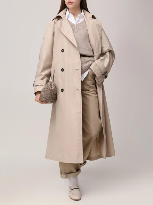 Пуловер изо льна и шелка BRUNELLO CUCINELLI