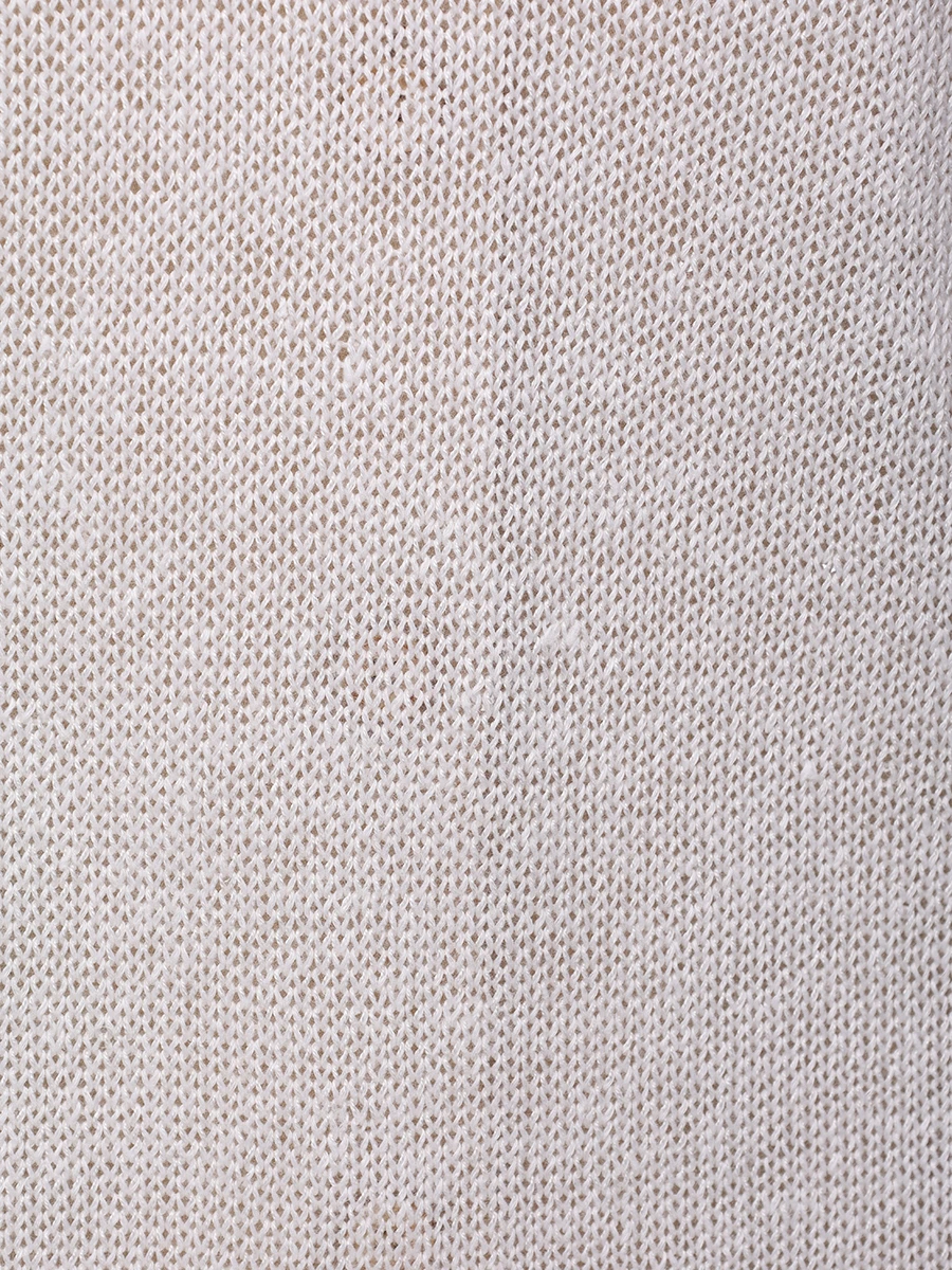 Пуловер изо льна и шелка