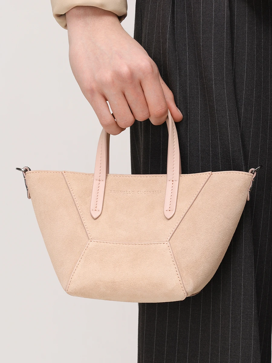 Сумка замшевая