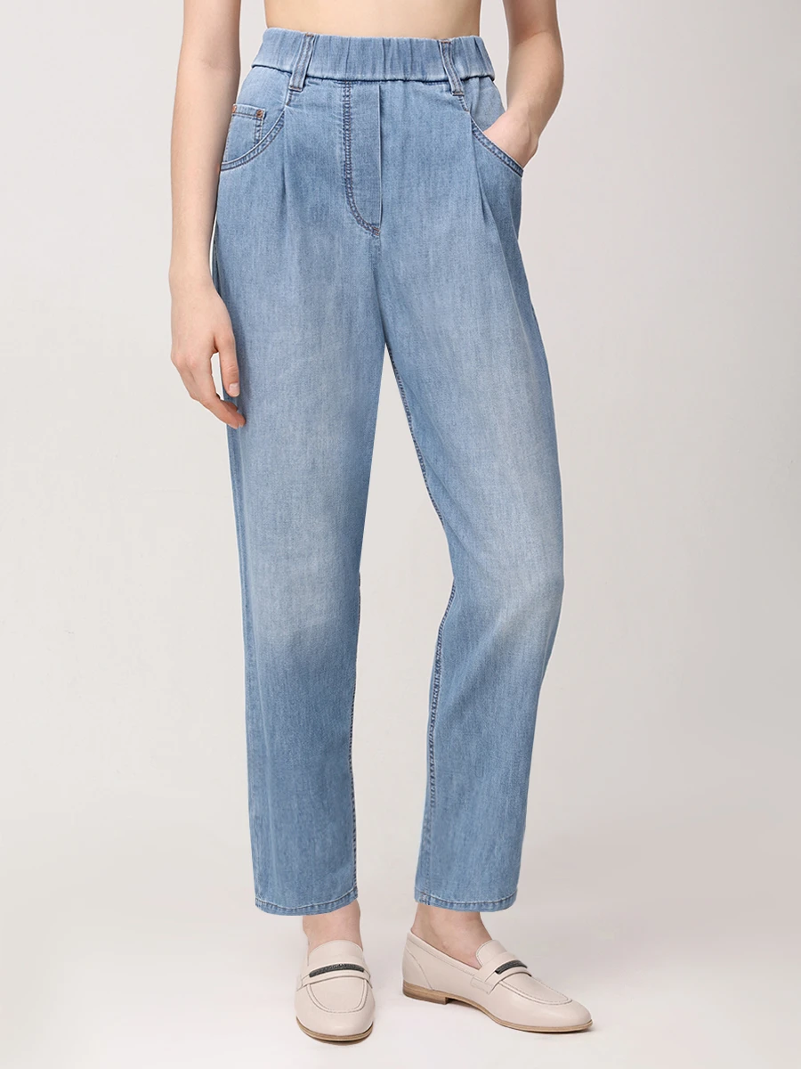 Джинсы хлопковые