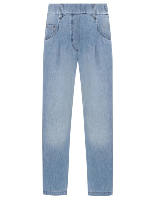 Джинсы хлопковые BRUNELLO CUCINELLI