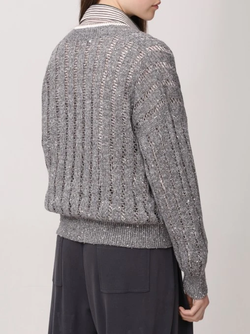 Кардиган льняной BRUNELLO CUCINELLI
