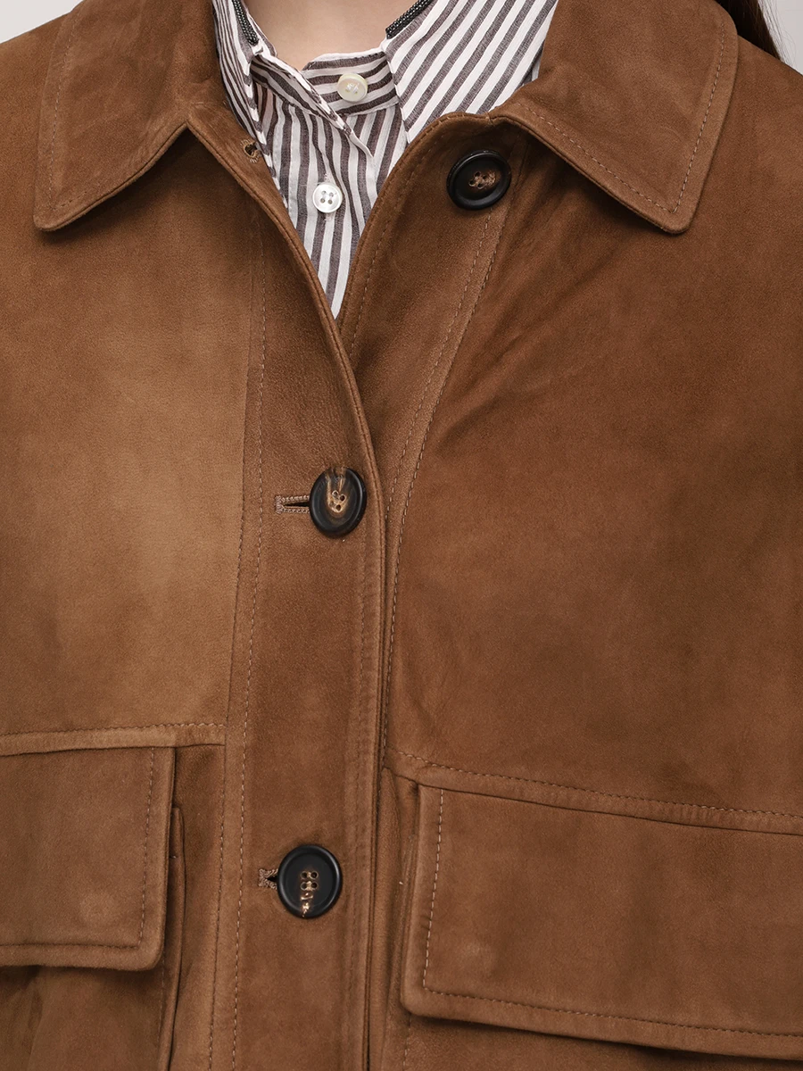 Куртка замшевая