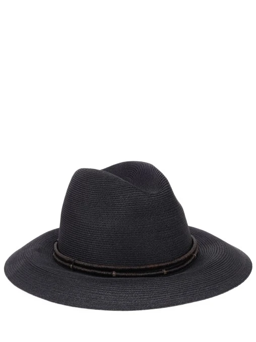 Шляпа плетеная BRUNELLO CUCINELLI