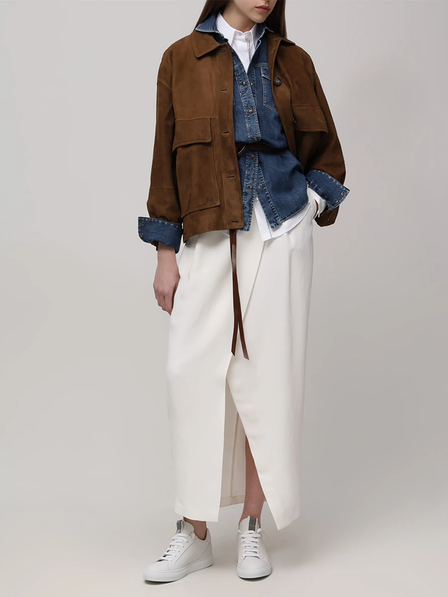 Рубашка джинсовая