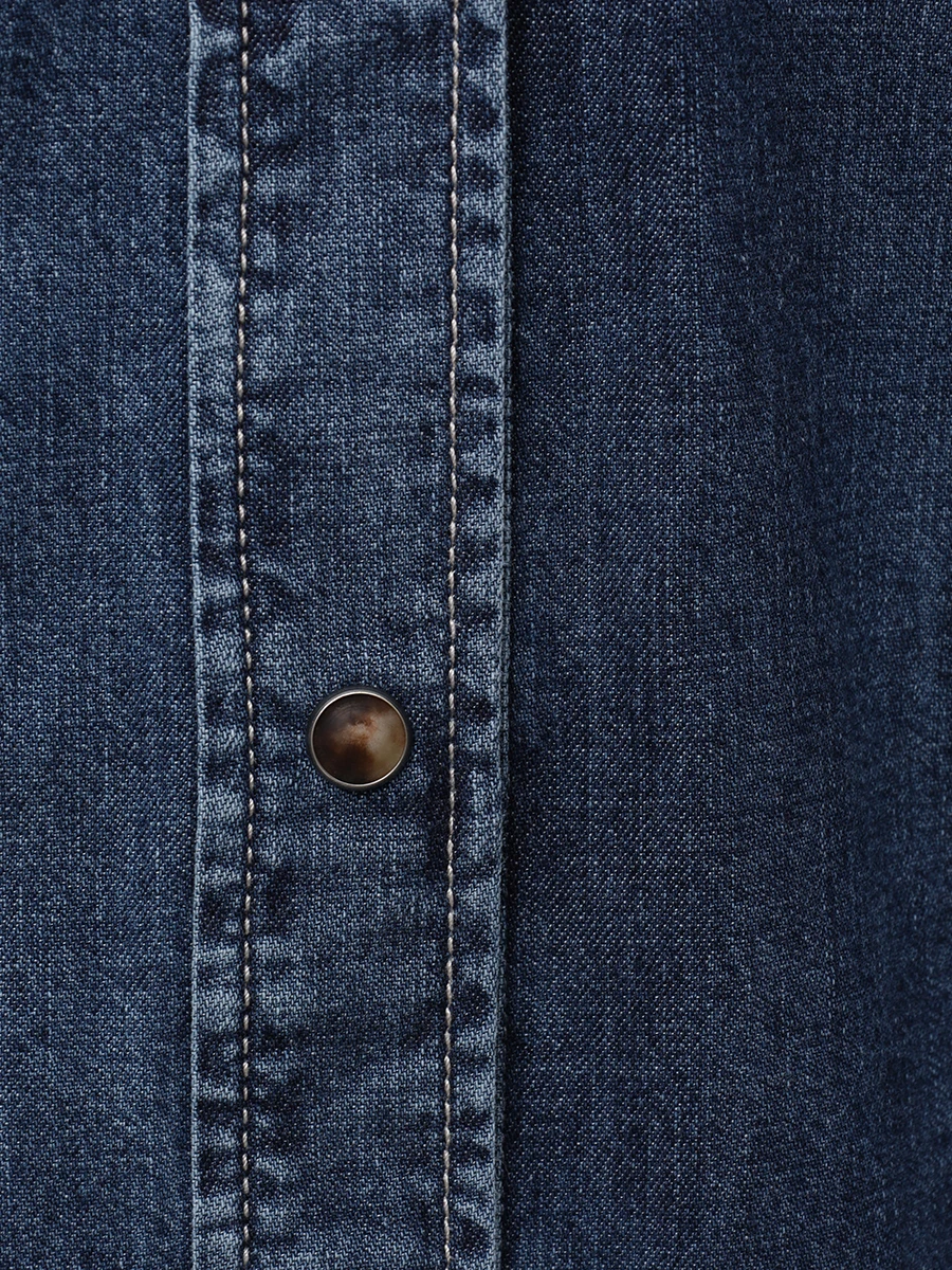 Рубашка джинсовая