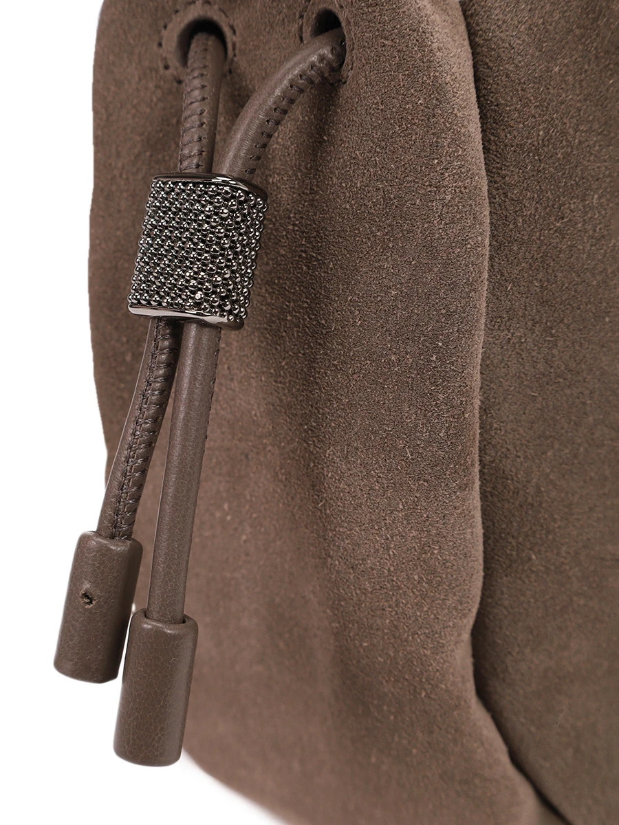 Сумка замшевая