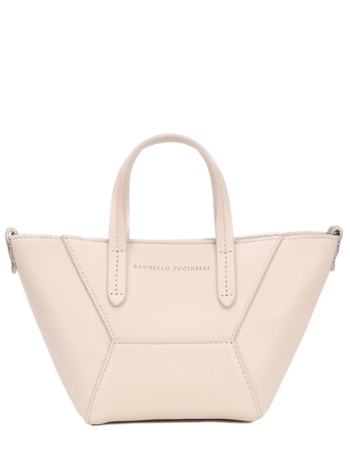Сумка кожаная BRUNELLO CUCINELLI
