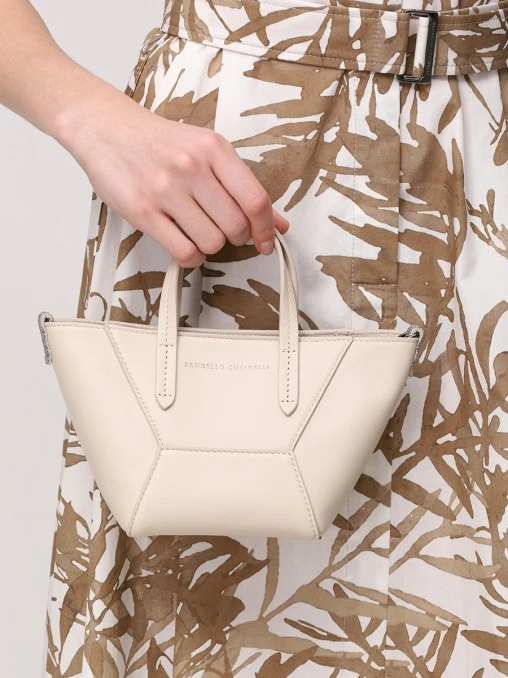 Сумка кожаная BRUNELLO CUCINELLI