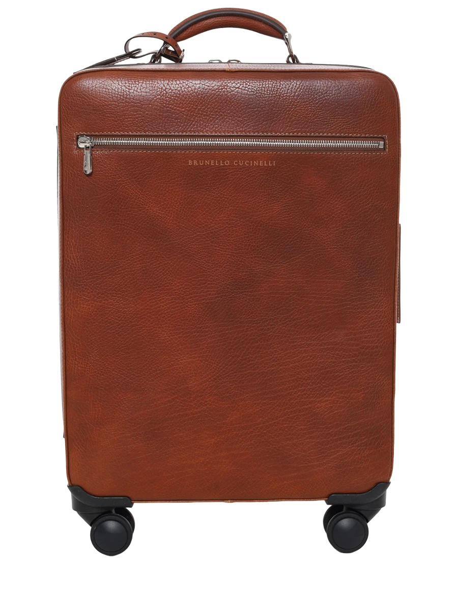 Чемодан кожаный